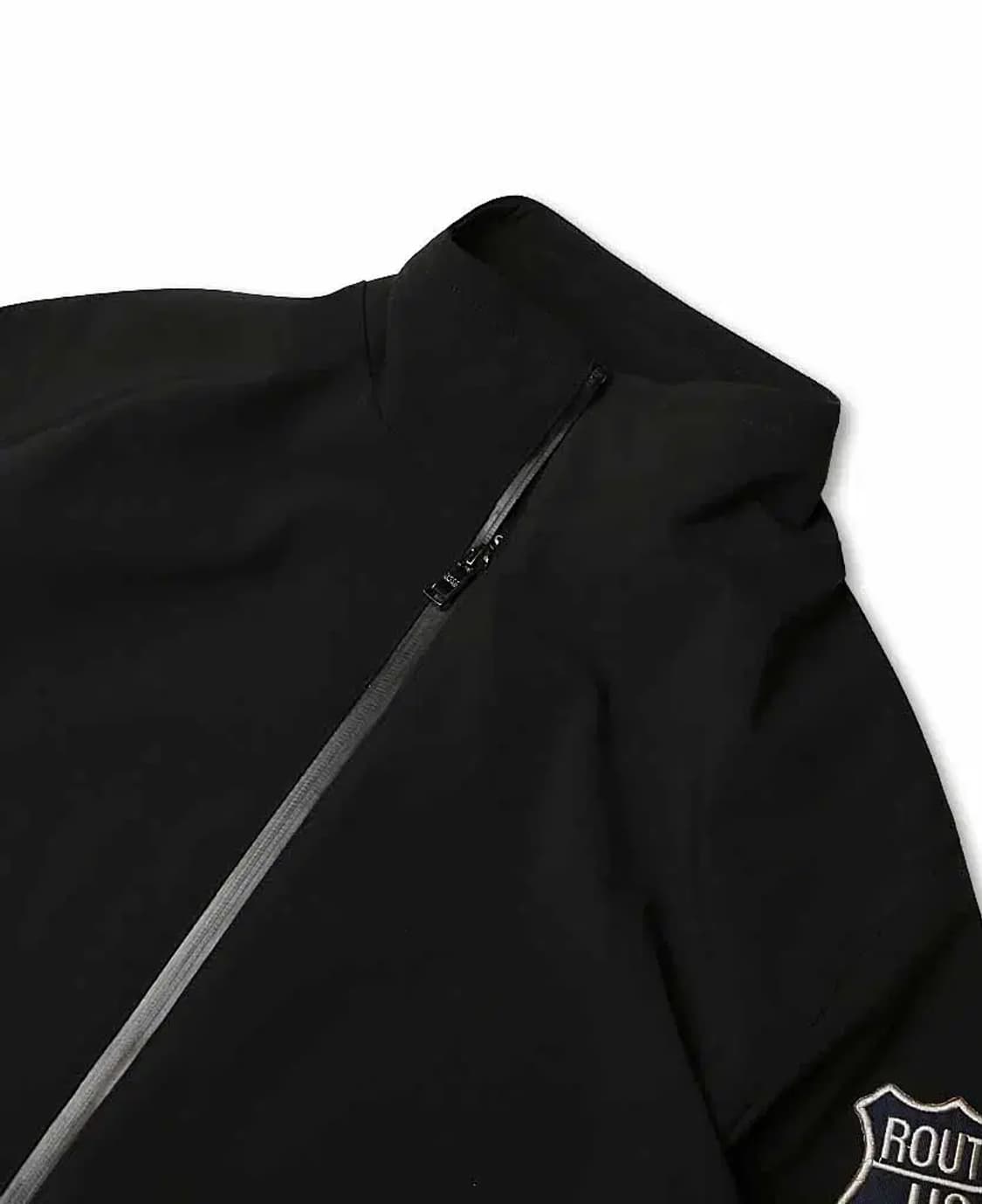 휴고 보스 [Hugo Boss] 루트 66 심플 폴리 자켓 검정 블랙 상품이미지2