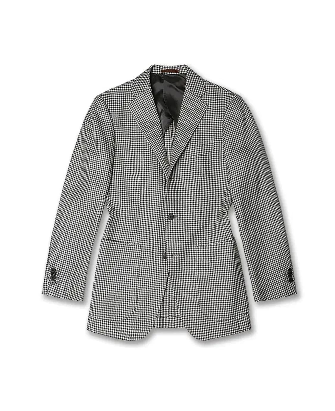 유니버셜 랭귀지 [Universal Language] 로로피아나 체크자켓 상품이미지1