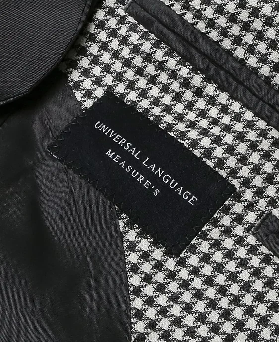 유니버셜 랭귀지 [Universal Language] 로로피아나 체크자켓 상품이미지5