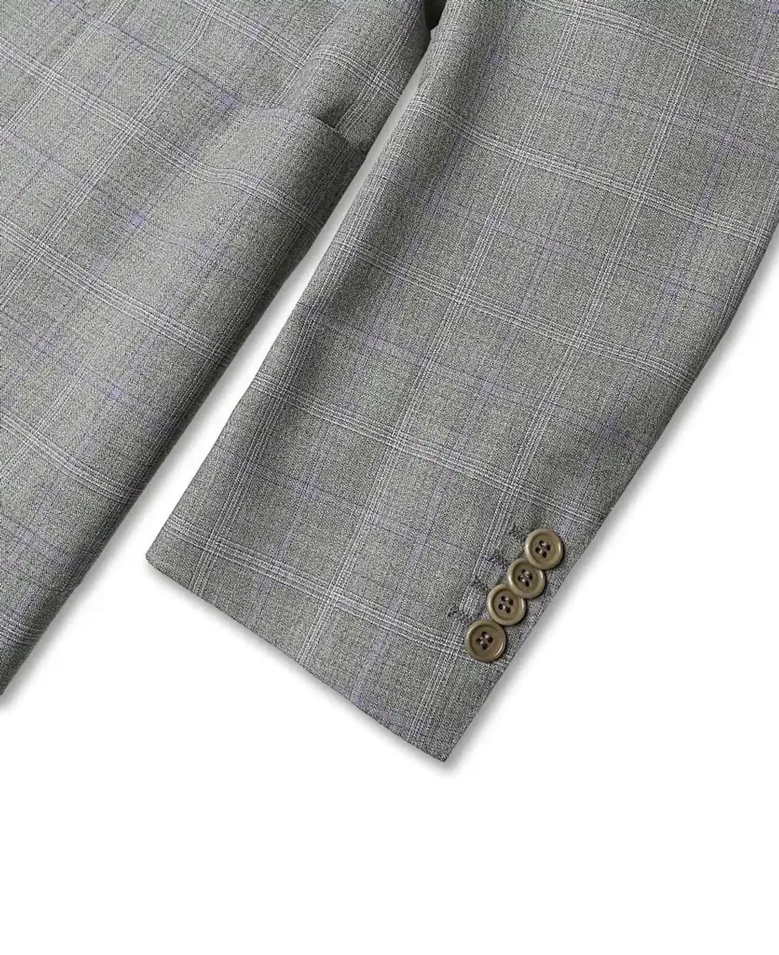 에이도스 [Eidos] 에르메네질도 제냐 연보라 체크 이탈리아 스포츠자켓 상품이미지3