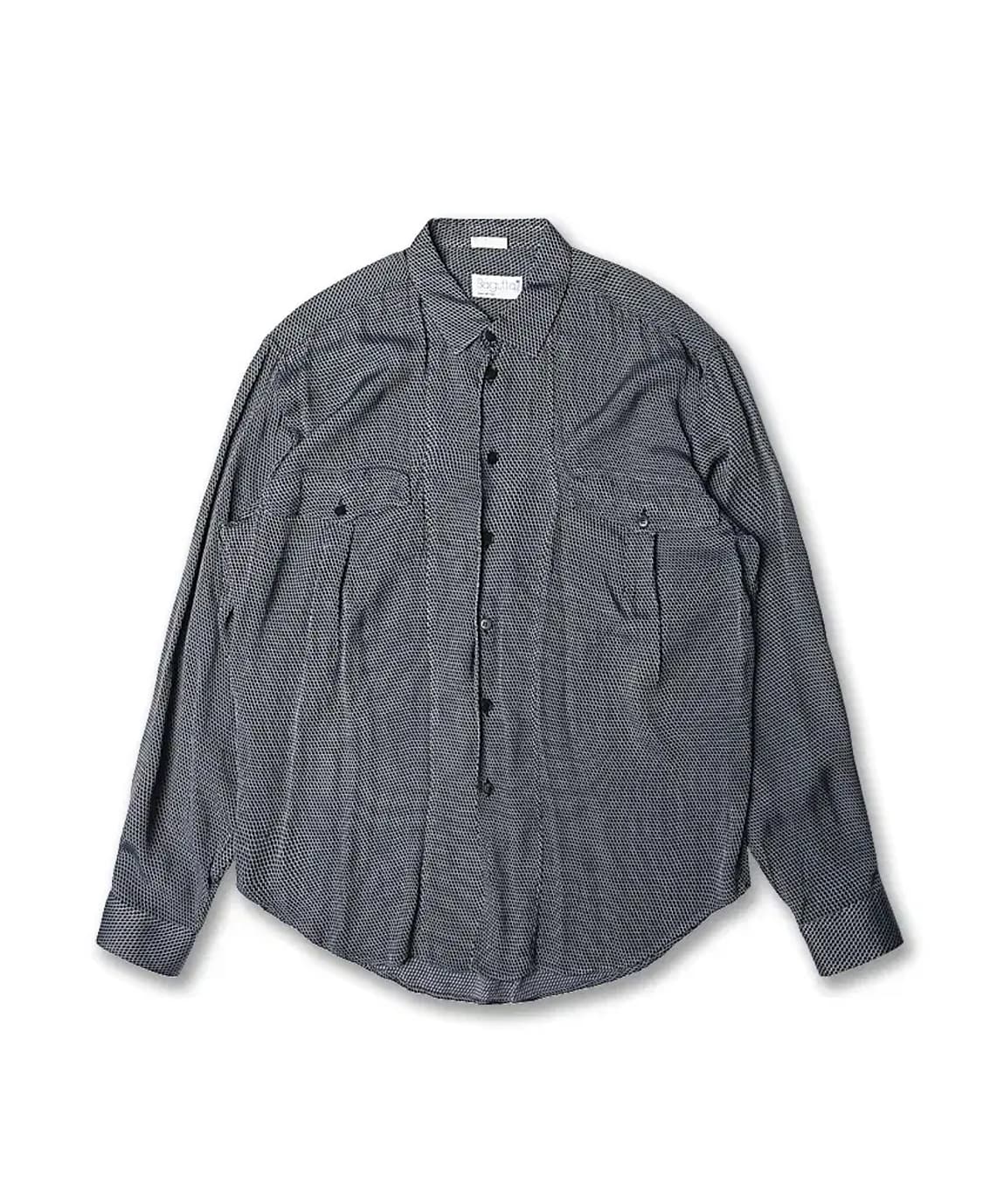 바구따 [Bagutta] 아세테이트 비스코스 패턴 이태리 셔츠 이탈리아 상품이미지1