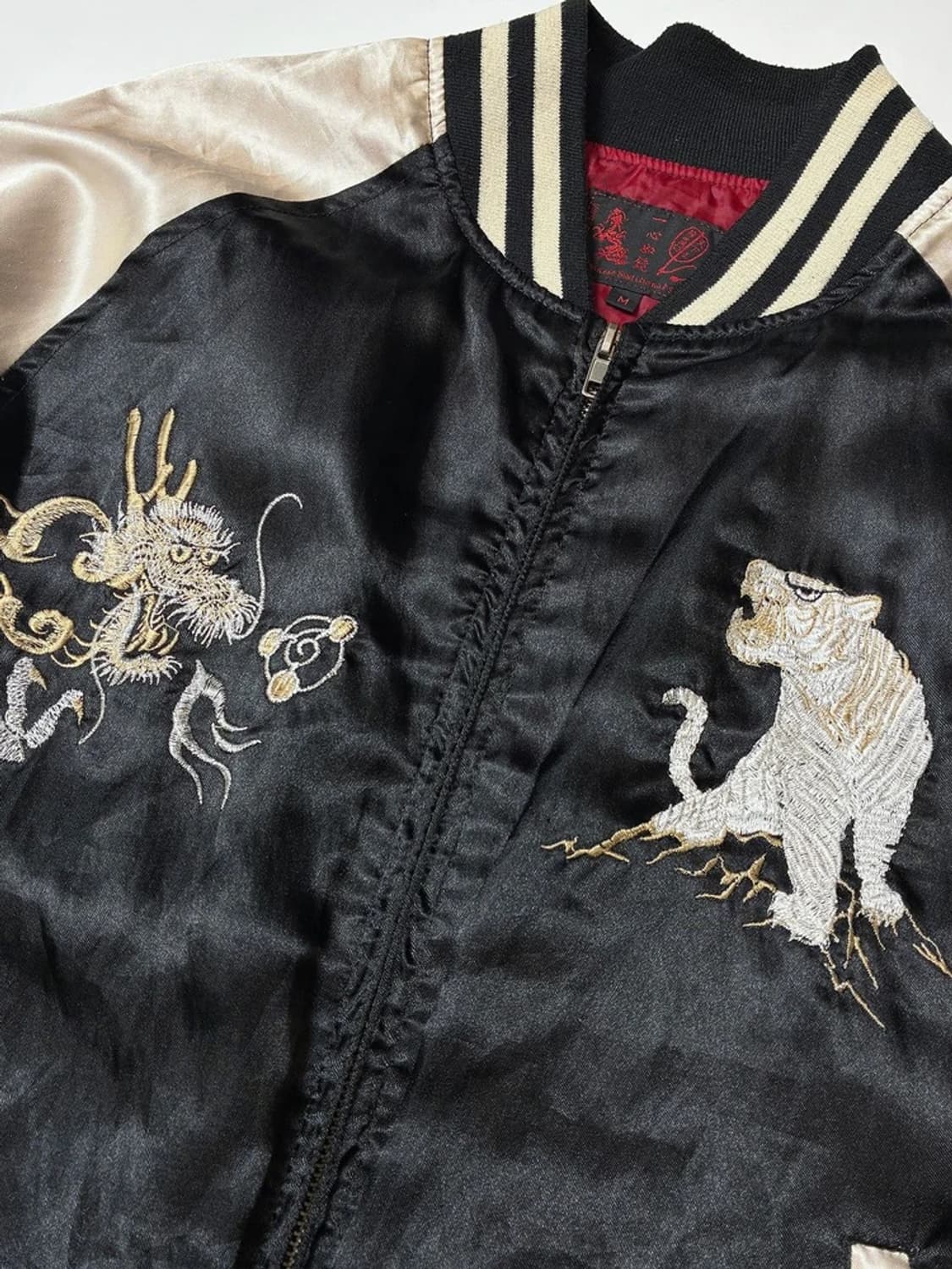 일심여경 재팬 드래곤 자수 스카쟌 자켓 PN8969 상품이미지6