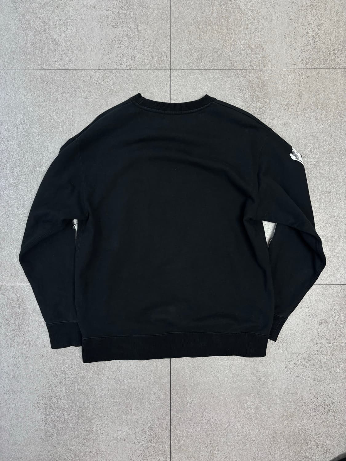 X LARGE 스켈레톤 프린팅 오버사이즈 맨투맨 상품이미지4