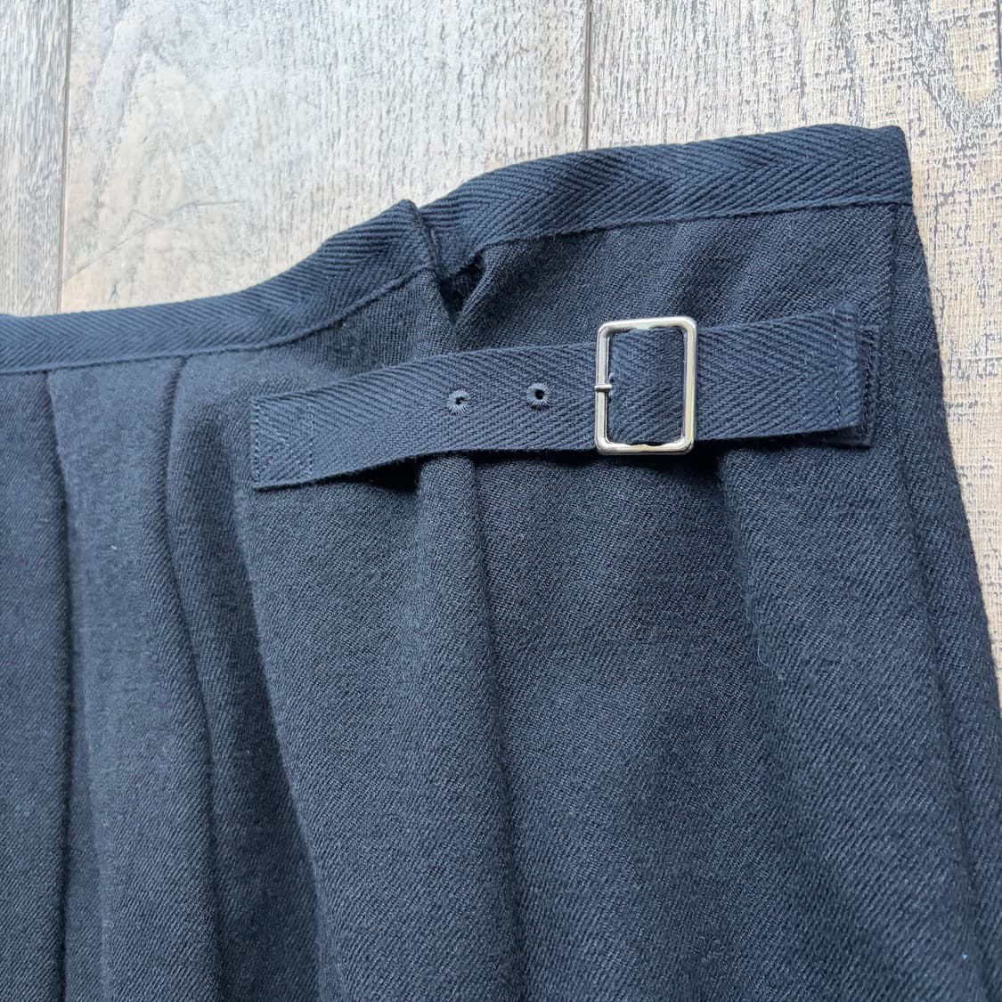 Floral Ruffle Hem Pleats Skirt 상품이미지7