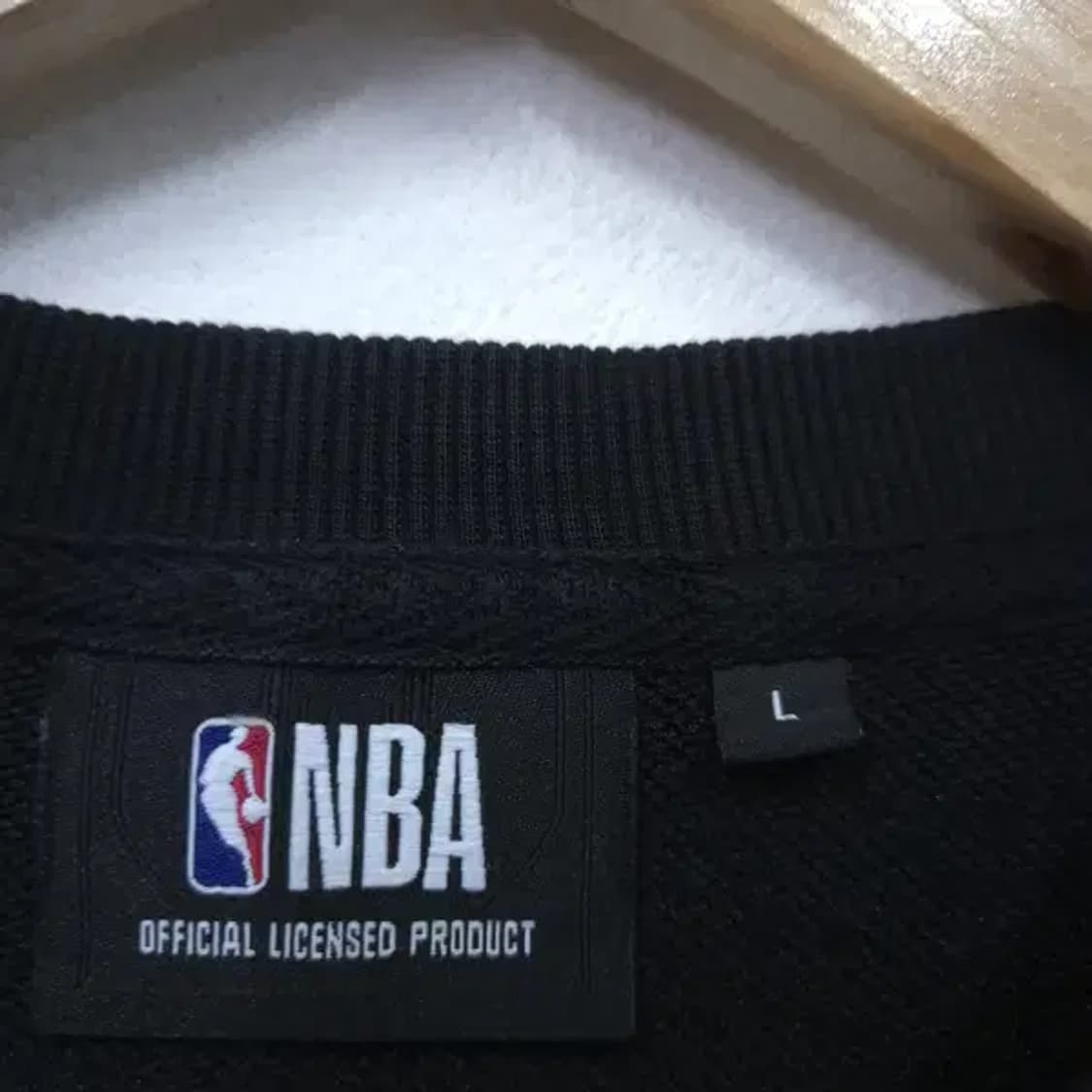BT586 NBA 남성100사이즈 블랙 맨투맨 상품이미지9