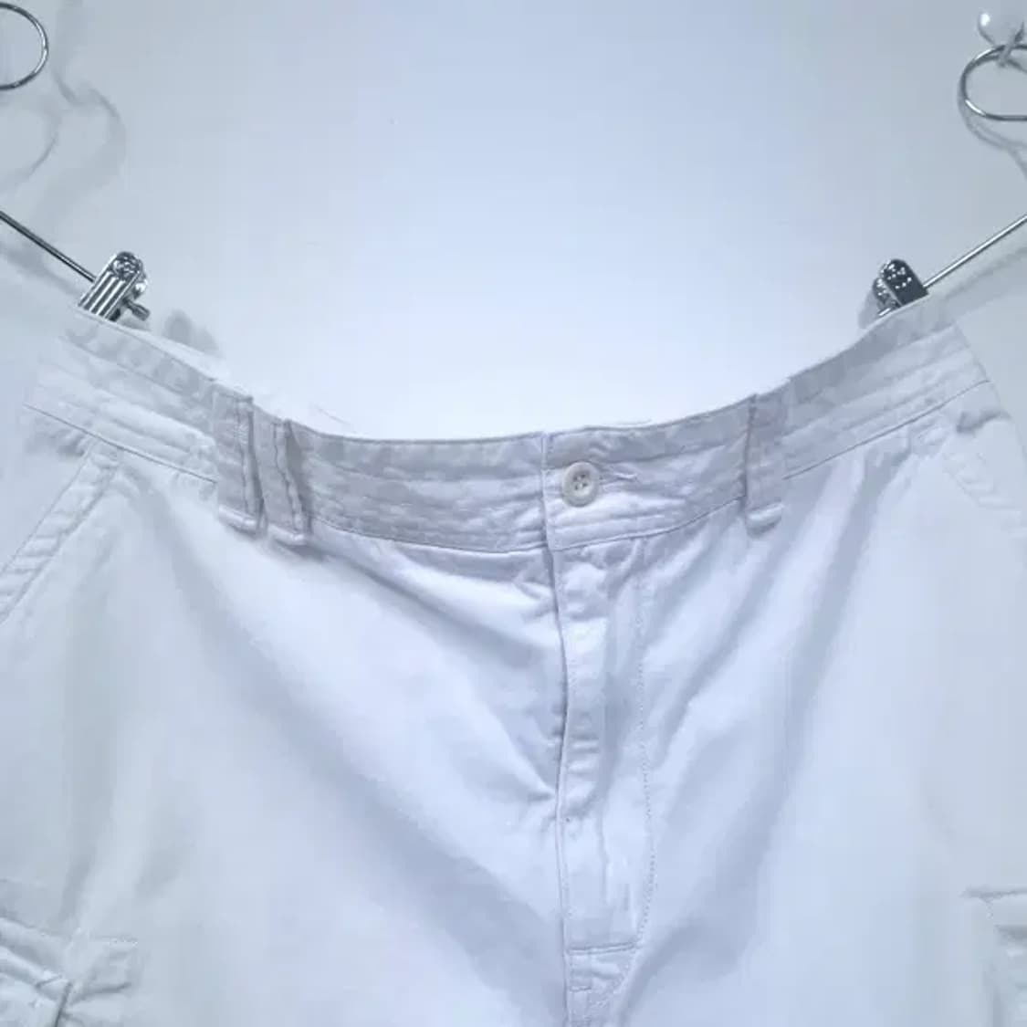 BP4308 폴로랄프로렌 남성37사이즈 화이트 치노 카고 반바지 상품이미지2