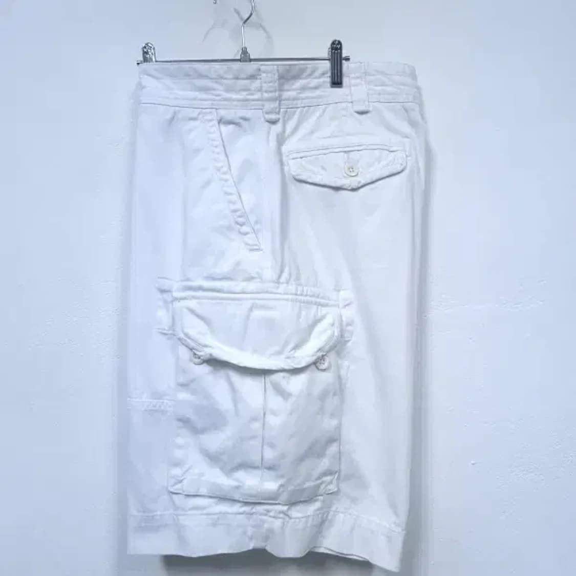 BP4308 폴로랄프로렌 남성37사이즈 화이트 치노 카고 반바지 상품이미지5
