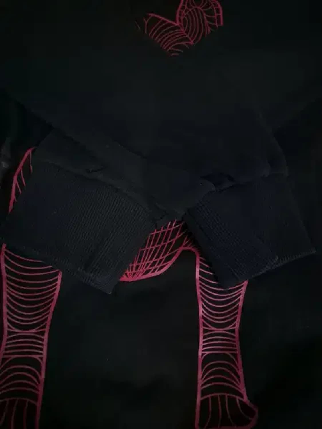 BT591 라이프워크 남성95사이즈 블랙 빅라독 후드 티셔츠 상품이미지10