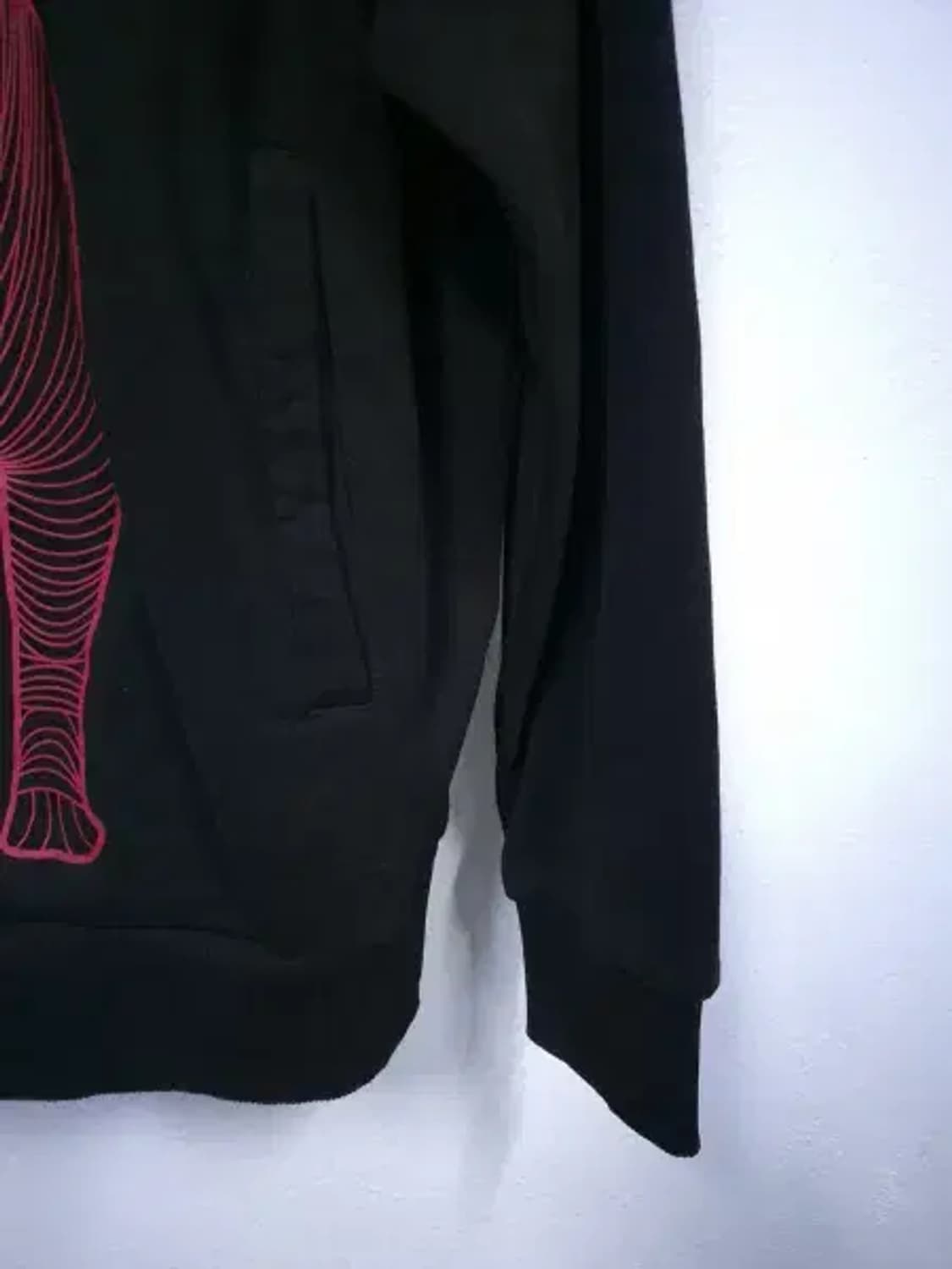 BT591 라이프워크 남성95사이즈 블랙 빅라독 후드 티셔츠 상품이미지7