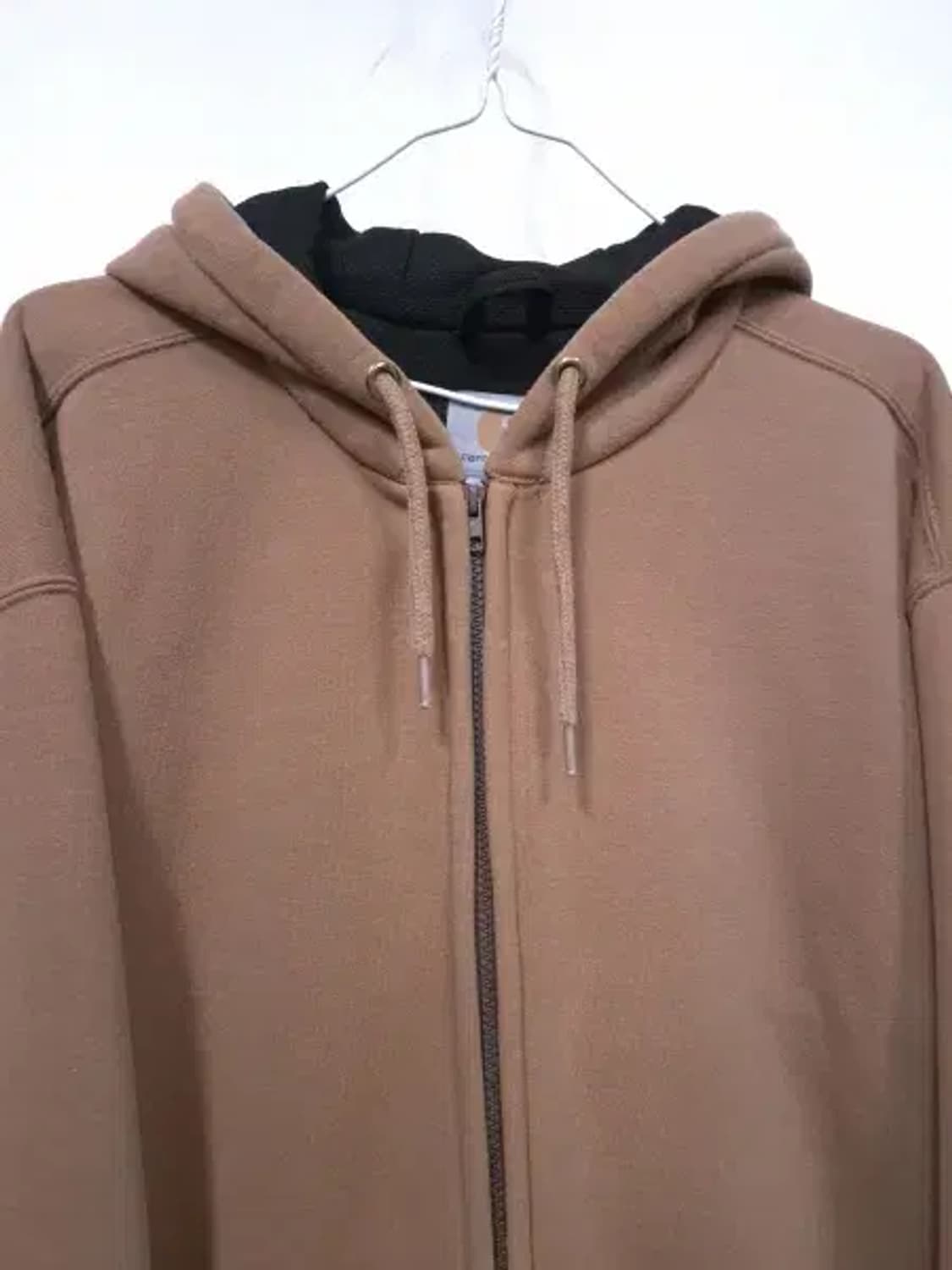 BT592 칼하트 남성100사이즈 카멜 써멀 후드집업 상품이미지2