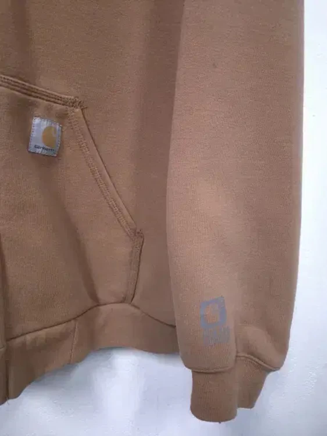 BT592 칼하트 남성100사이즈 카멜 써멀 후드집업 상품이미지8