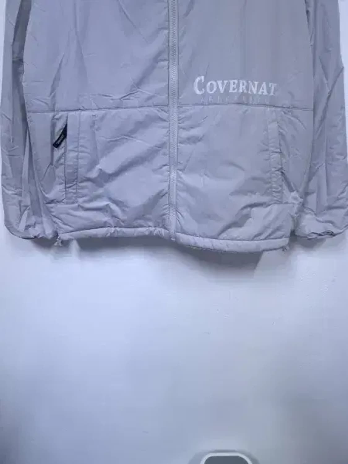 BT593 커버낫 남성100사이즈 라이트그레이 리버시블 뽀글이 후드 점퍼 상품이미지3