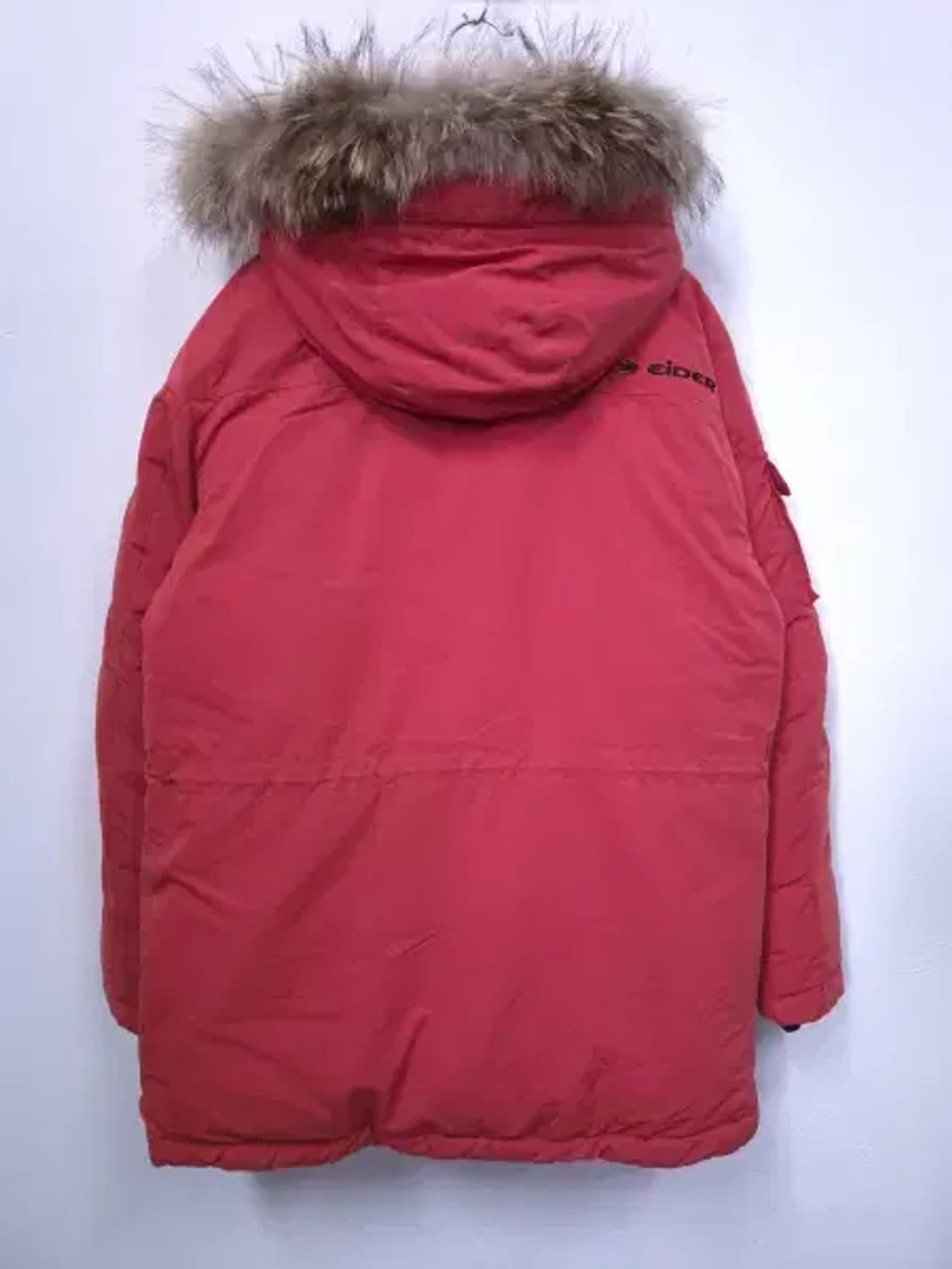 BT594 아이더 남성100사이즈 오렌지 프렌치C 다운점퍼 상품이미지2