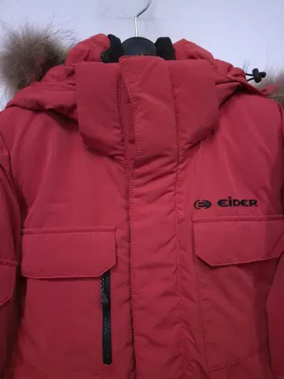 BT594 아이더 남성100사이즈 오렌지 프렌치C 다운점퍼 상품이미지3