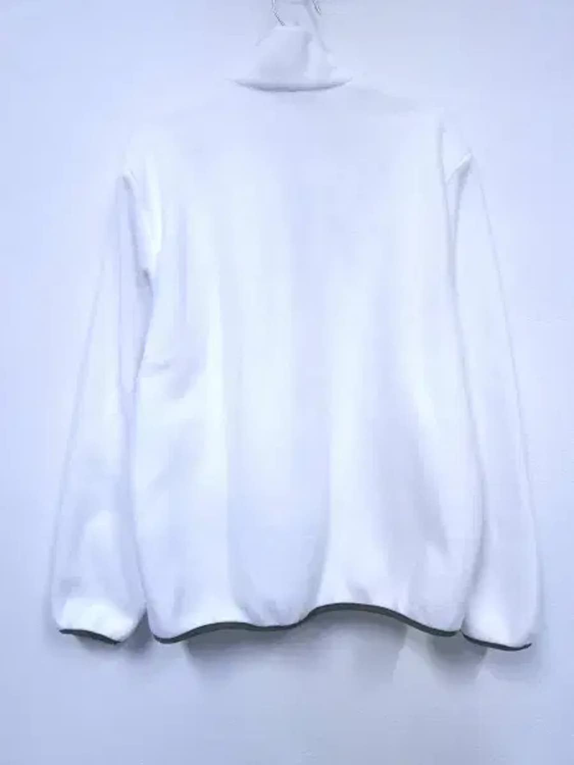 BT596 내셔널지오그래픽 남성100사이즈 화이트 후리스 집업 자켓 상품이미지2