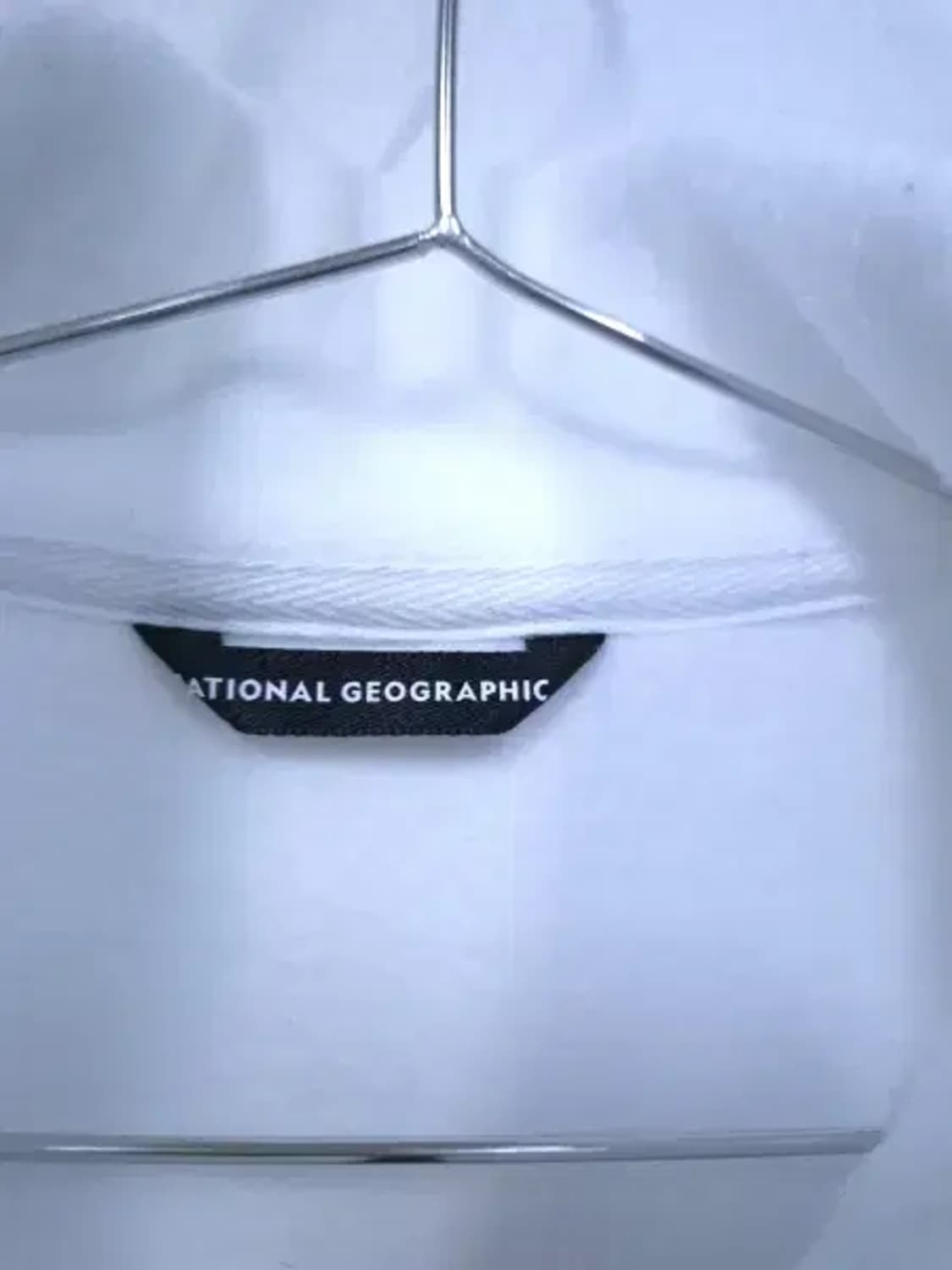 BT596 내셔널지오그래픽 남성100사이즈 화이트 후리스 집업 자켓 상품이미지9