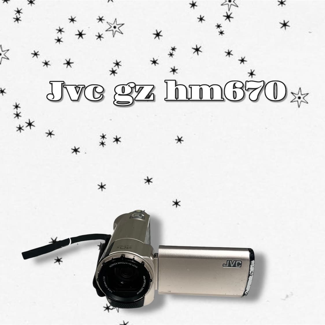 🥨이벤트/ 인기색상/ jvc gz hm670 빈티지 캠코더 상품이미지1