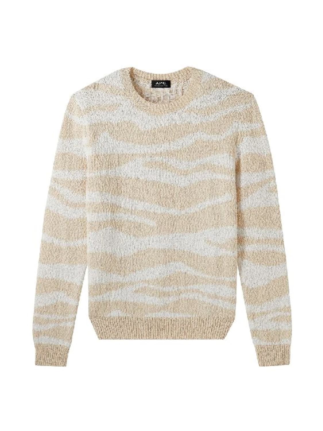 APC 아페쎄 알라스토어 자카드 크루넥 니트 상품이미지1