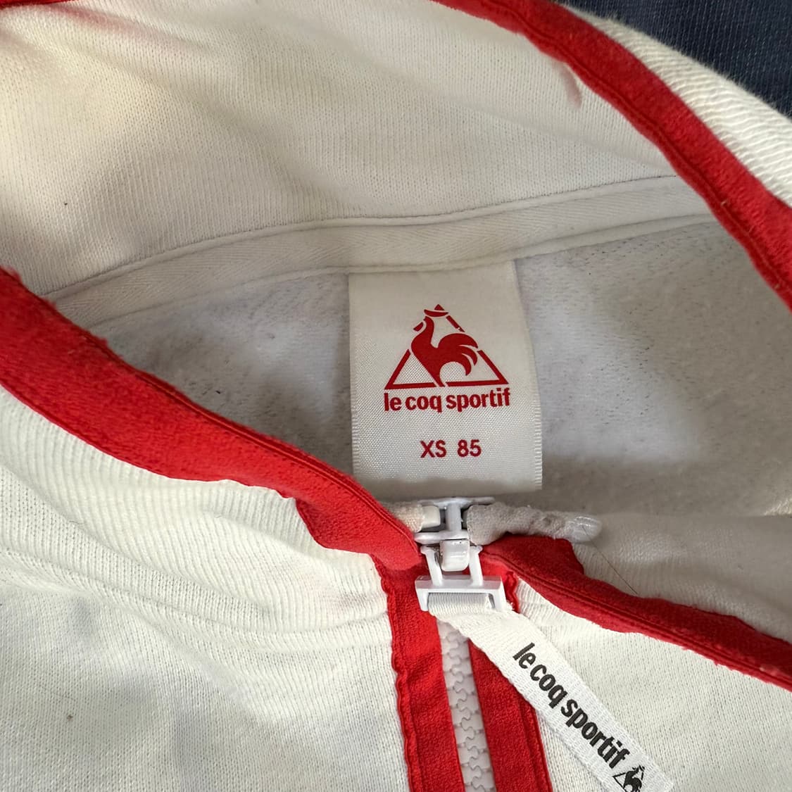 [XS] 르꼬끄 여성 플리스 루즈핏 하프집업 맨투맨 0115T1 상품이미지3