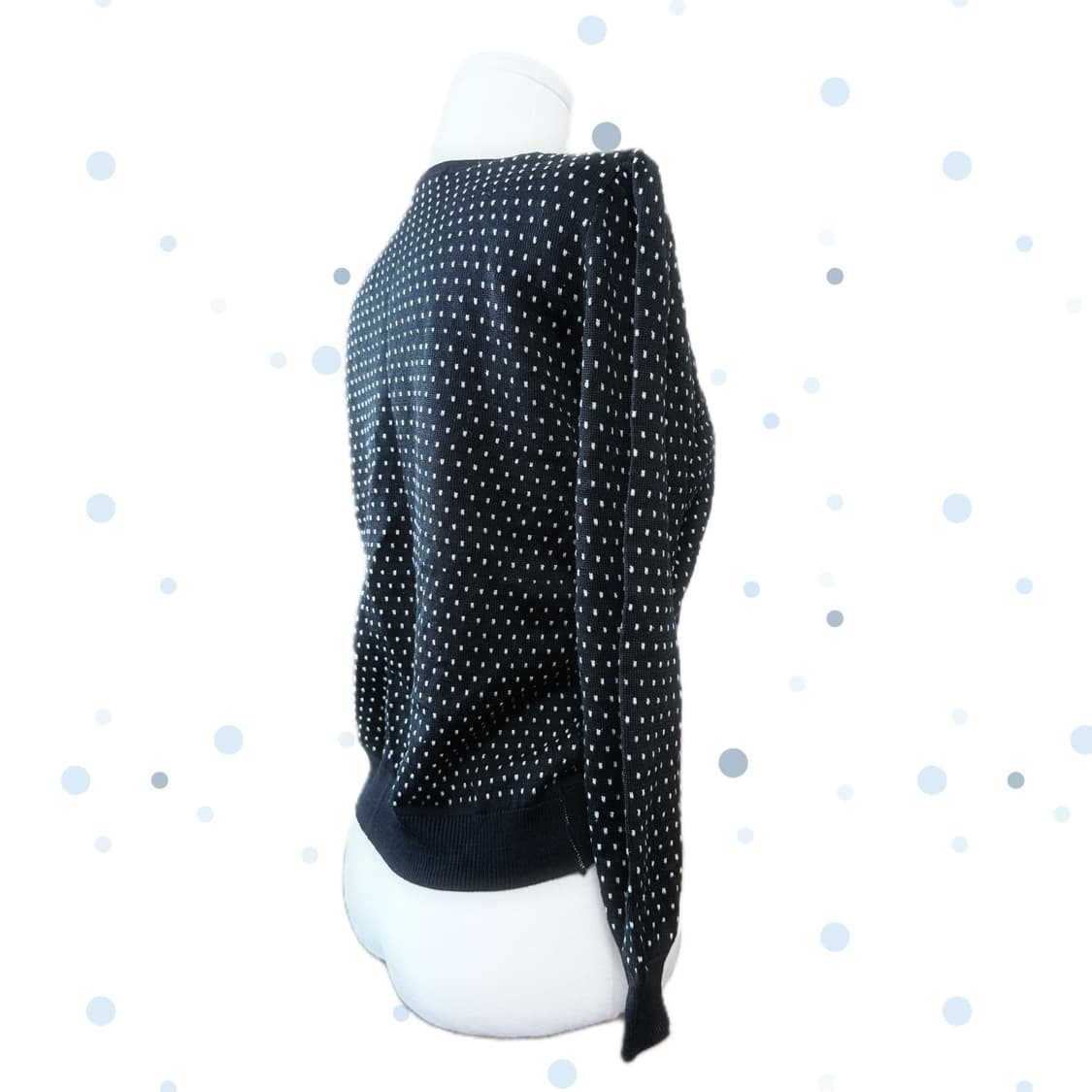 Vareuse 모리걸 하구미 스즈코 도트 가디건 ≽^•⩊•^≼ 상품이미지2