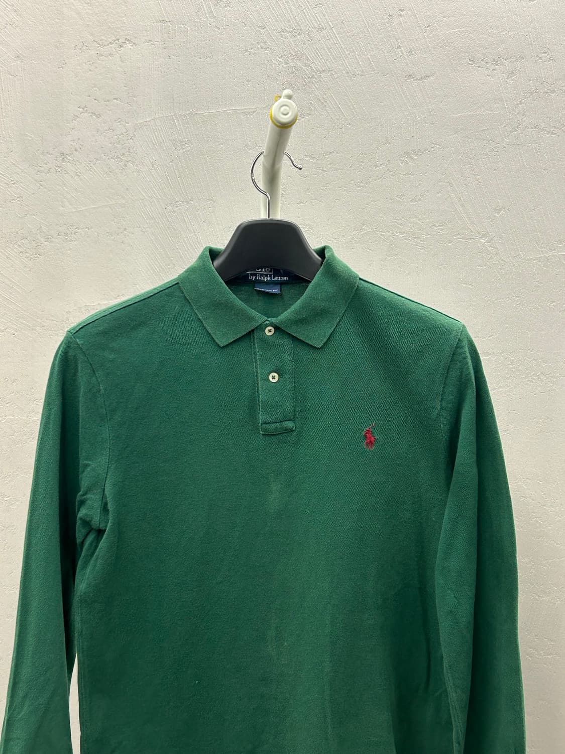 폴로 랄프로렌 긴팔 카라티 그린 상품이미지3