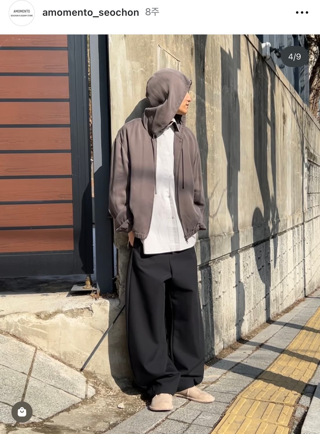 아모멘토 큐브라 집업점퍼 상품이미지1