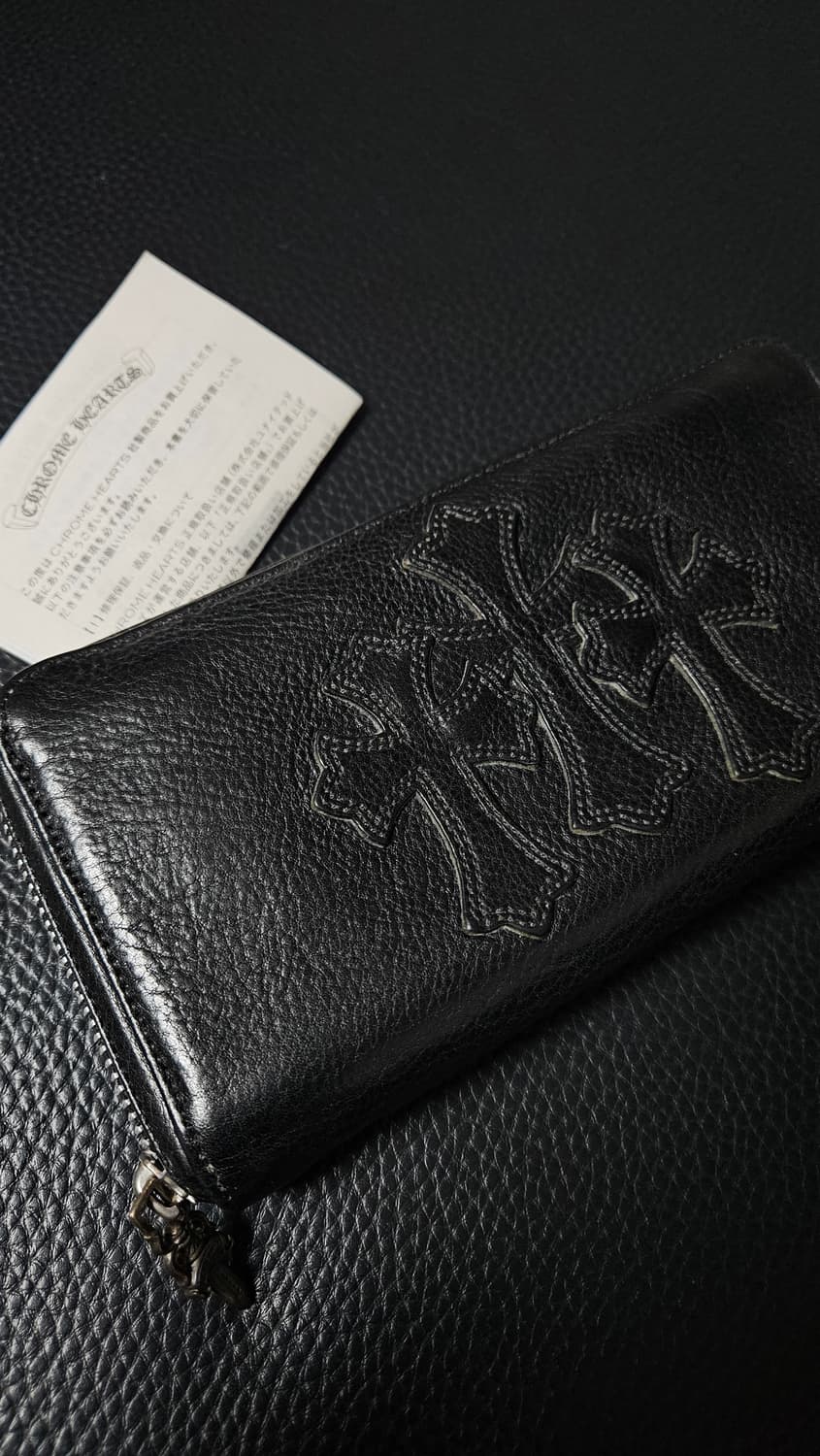 크롬하츠 트리플크로스 장지갑 상품이미지1