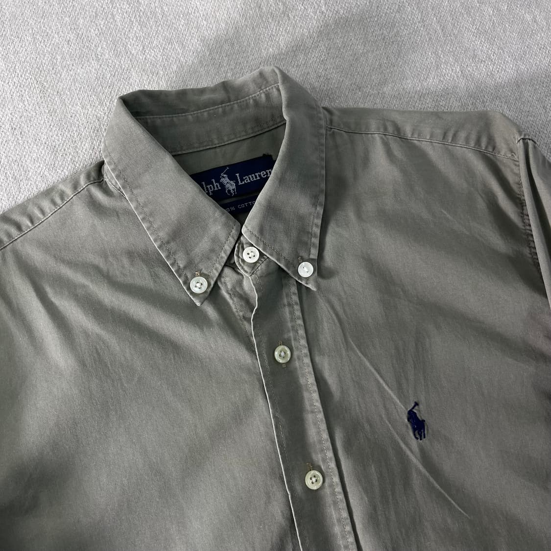 95 폴로랄프로렌 코튼 카키 셔츠  상품이미지2