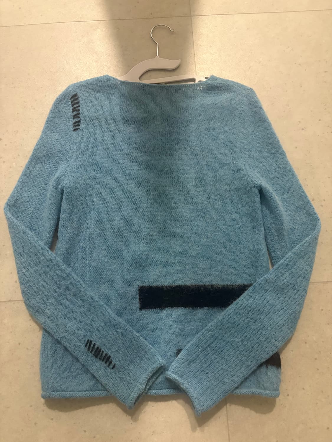 오픈프로덕트 오픈와이와이 블루 니트 상품이미지4