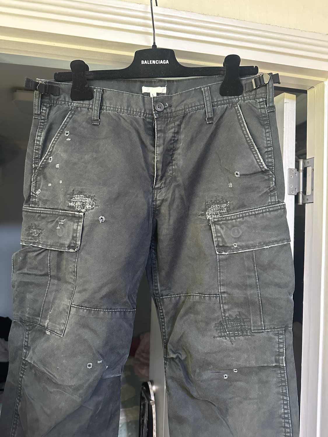 [L] 빈티지 밀리터리 카고 팬츠 상품이미지2