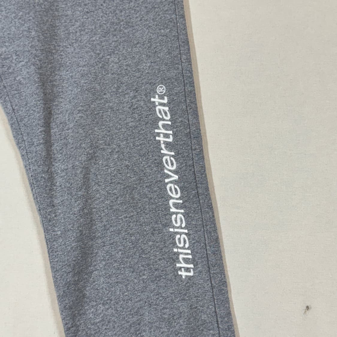 L) 디스이즈네버댓 트레이닝 바지 스웻 팬츠 그레이 상품이미지2