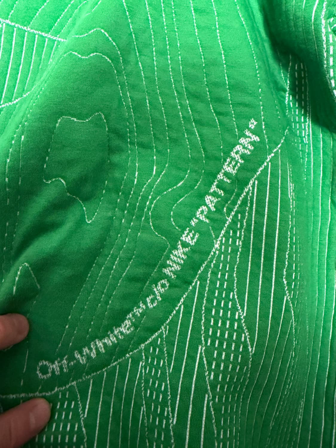 나이키 X 오프화이트 콜라보 후디 상품이미지6