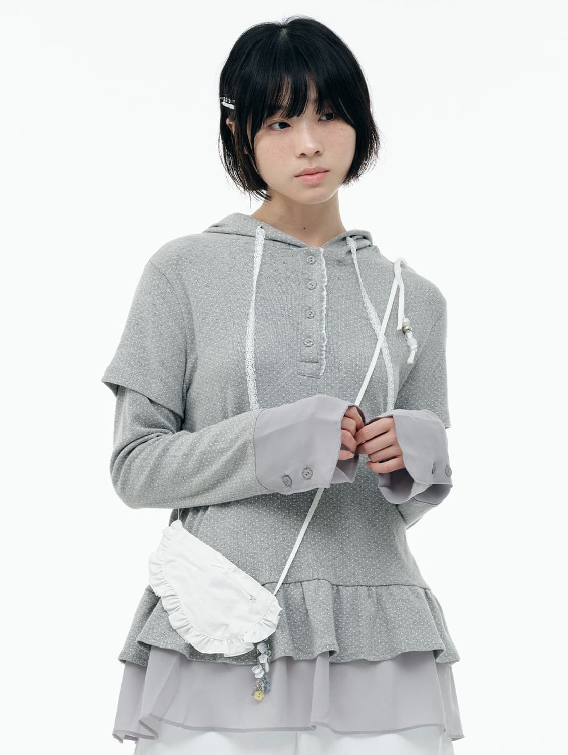 STRAPPY COIN BAG [WHITE] 상품이미지3