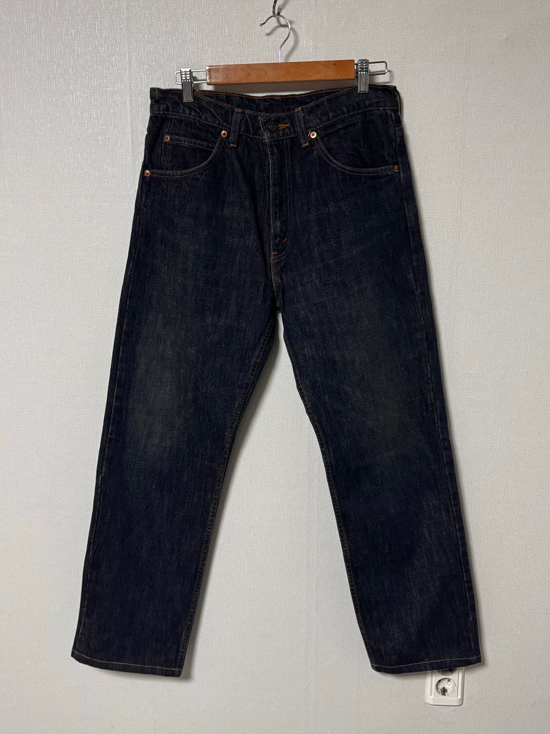 리바이스 607 00s 일본 오렌지탭 데님 팬츠 상품이미지3