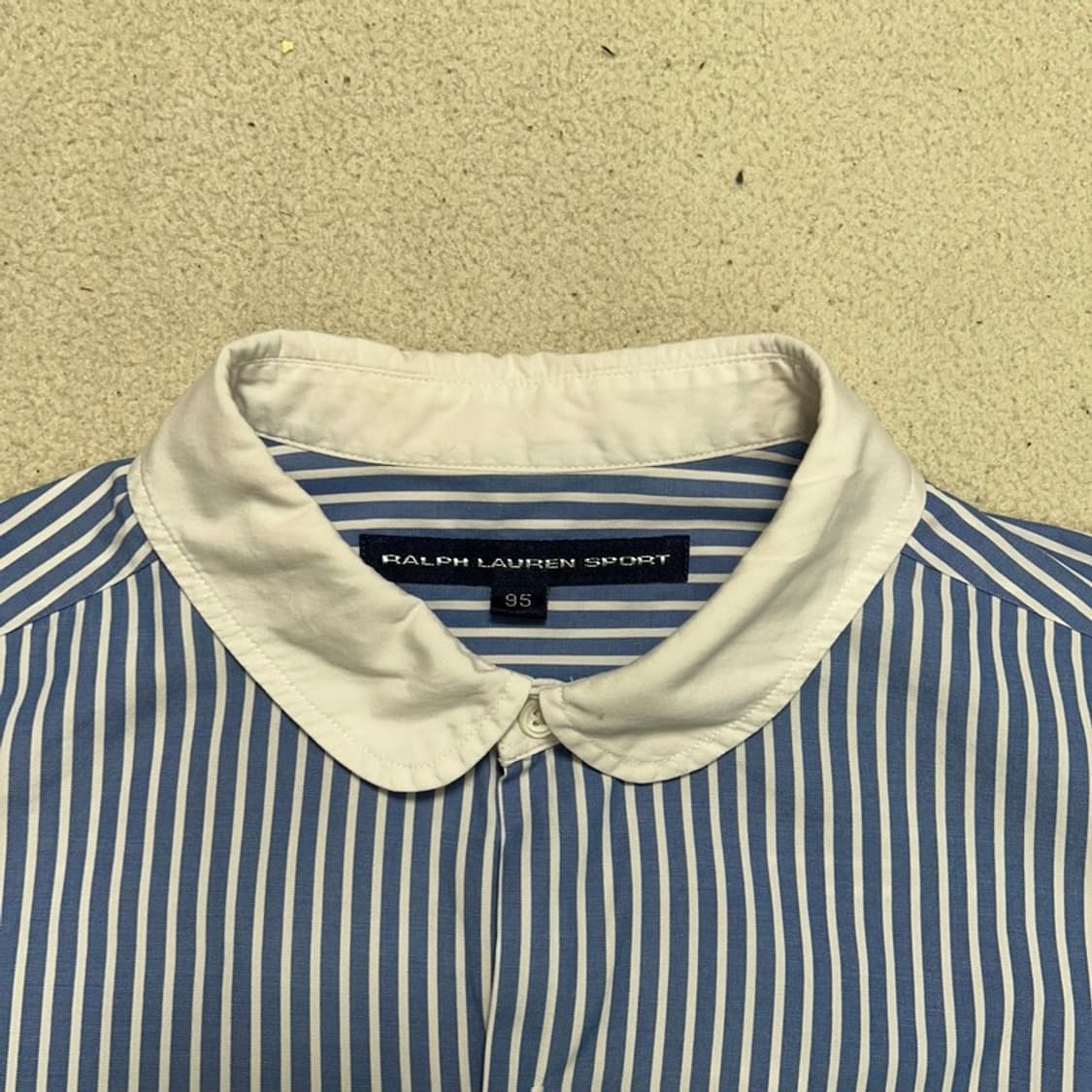 폴로랄프로렌 스포트 블루 스트라이프 반팔 블라우스 95 상품이미지6
