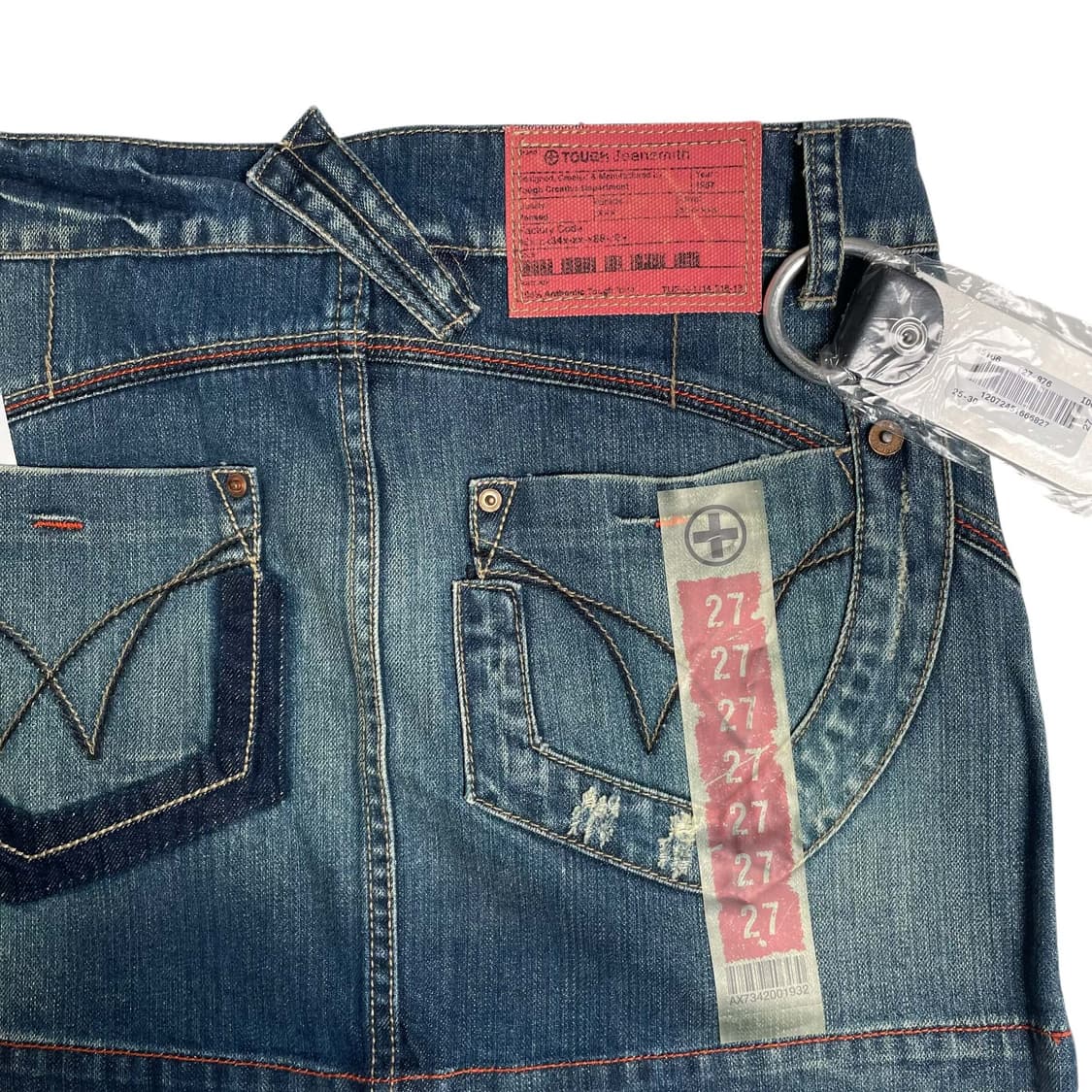 Tough jeansmith 스티치 미니 스커트 상품이미지7