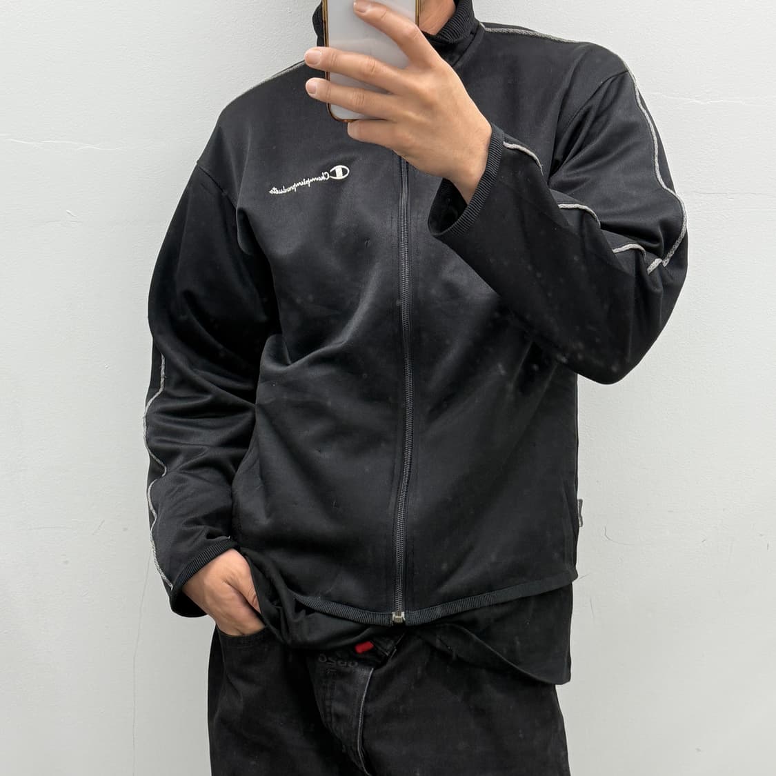 챔피온 집업 저지 자켓 상품이미지2