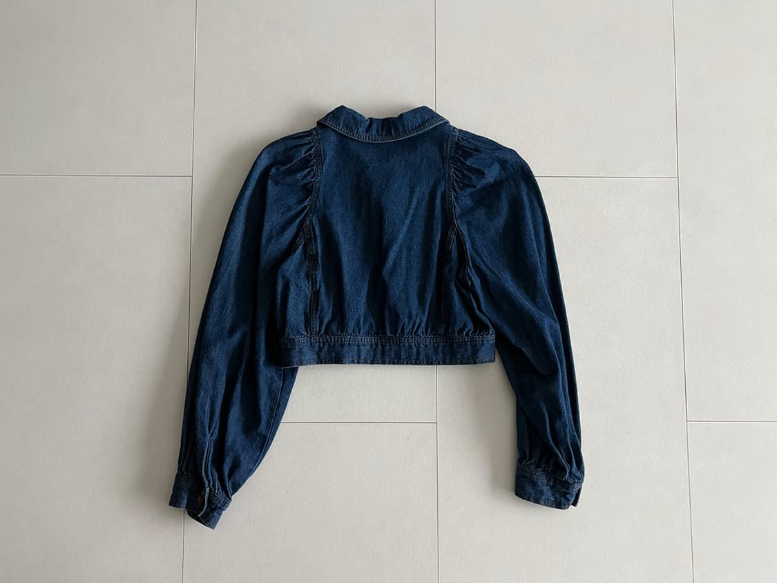 cropped denim jacket 상품이미지2