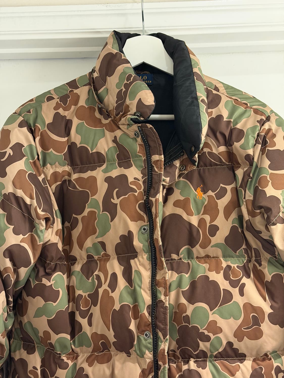 폴로 랄프로렌 카모 패딩 상품이미지6