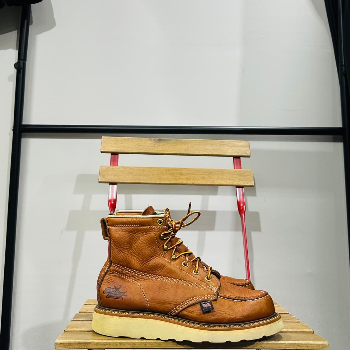 US7 250) 쏘로굿 워커 남성 남자 부츠 목토 브라운 상품이미지1