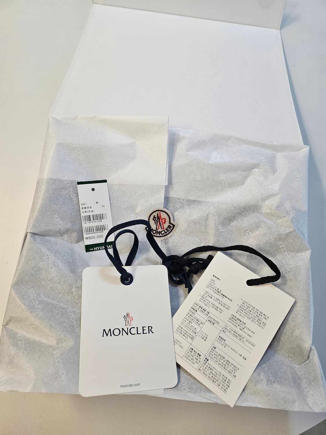 몽클레어 캐시미어 머플러 상품이미지2