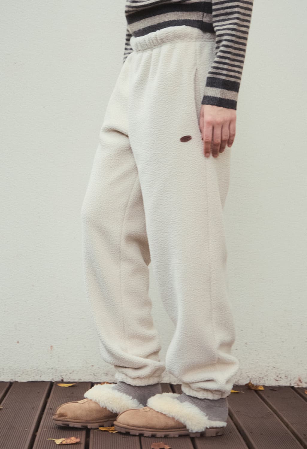 <새상품> 웬즈데이오아시스 양털 테디 스웻팬츠 / 조거팬츠 상품이미지2
