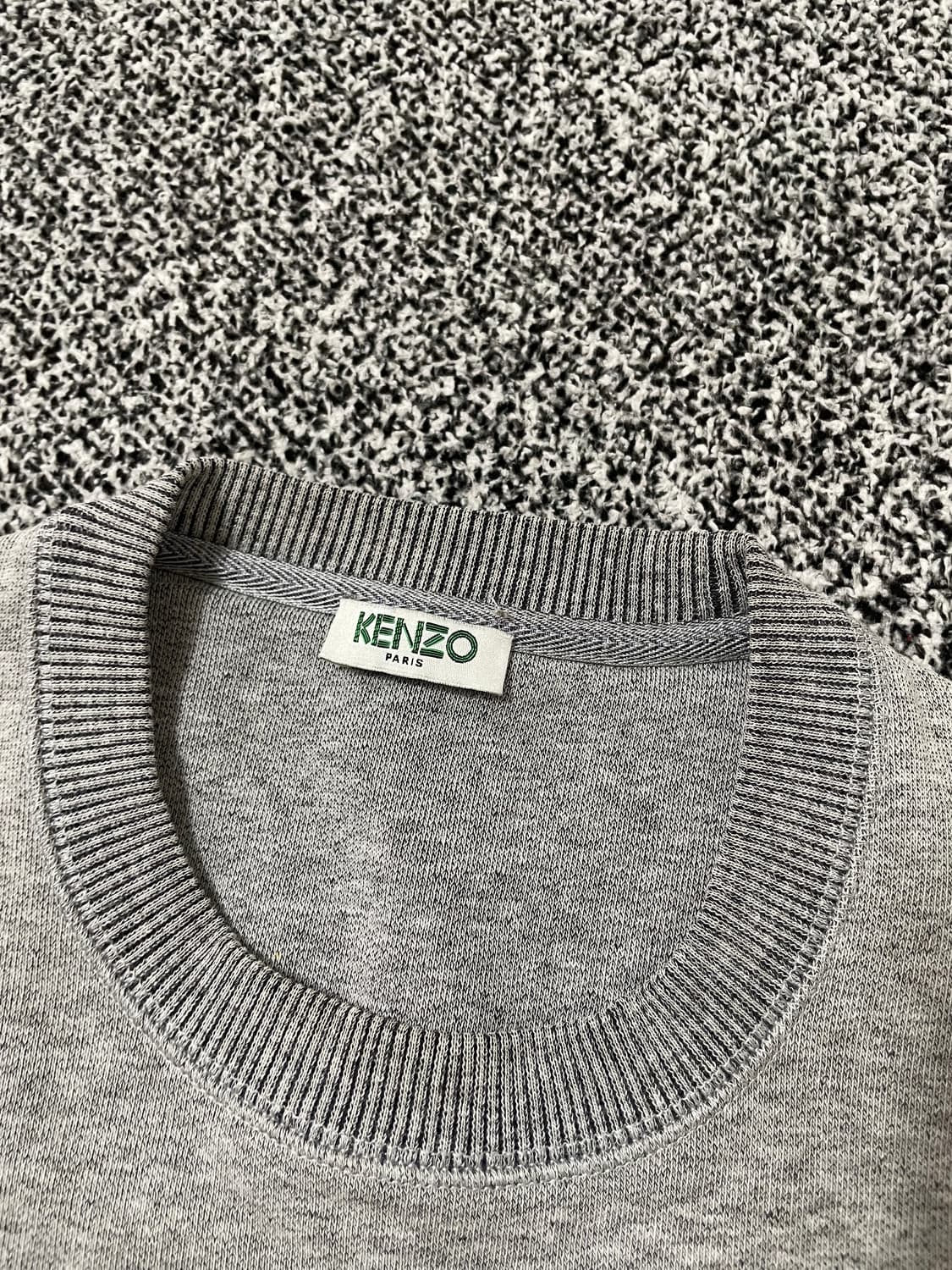 빈티지9. KENZO 겐조 네온 피쉬 라운드 넥 맨투맨 스웻셔츠 상품이미지3