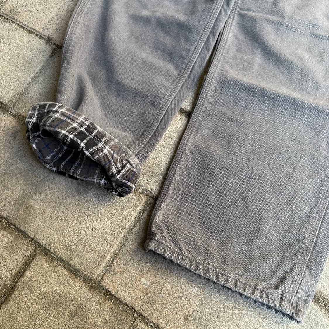 칼하트 B111 GVL 싱글니 카펜터 워크 팬츠 상품이미지5