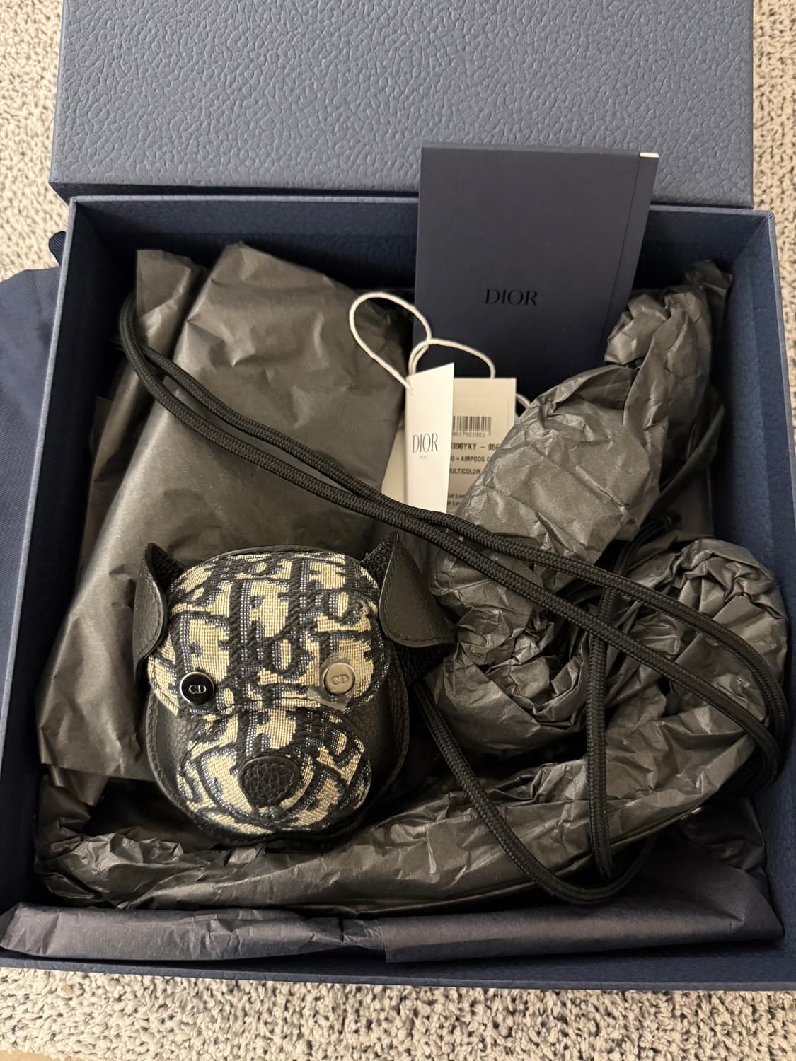 디올 BOOBY 에어팟 케이스 새상품급 정품 상품이미지1