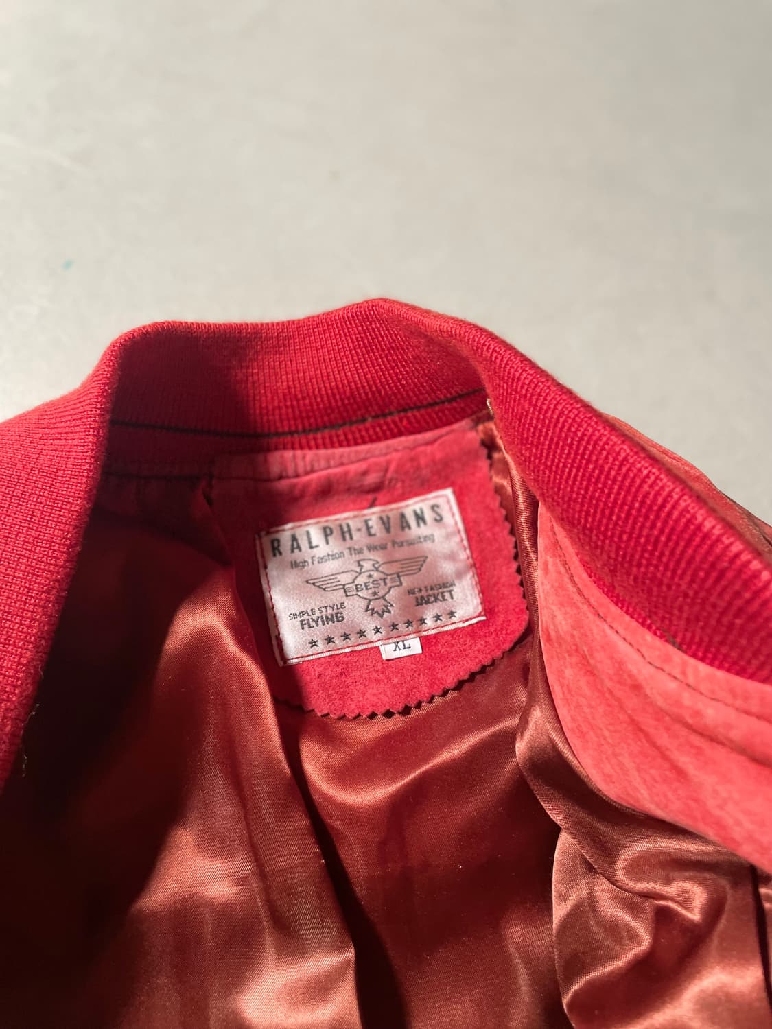 80‘s RALPH EVANS Vintage Bomber Jacket 상품이미지2