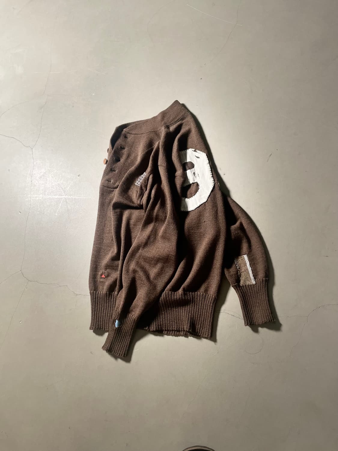 H•d 60’s US Army Neck Low Gauge Sweater 상품이미지1