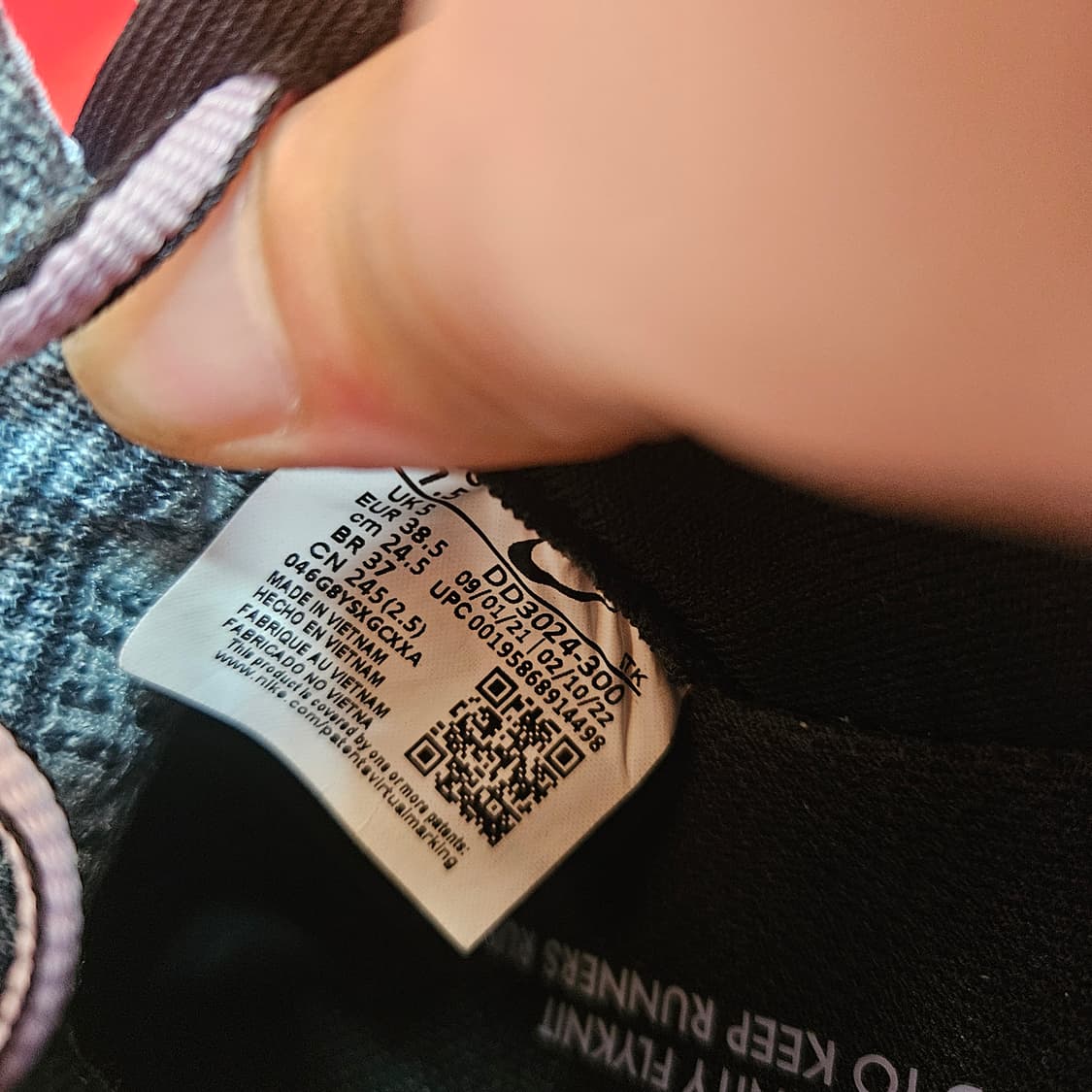 (거의새거)나이키(Nike) 리액트 인피니티 런 플라이니트 240 상품이미지10