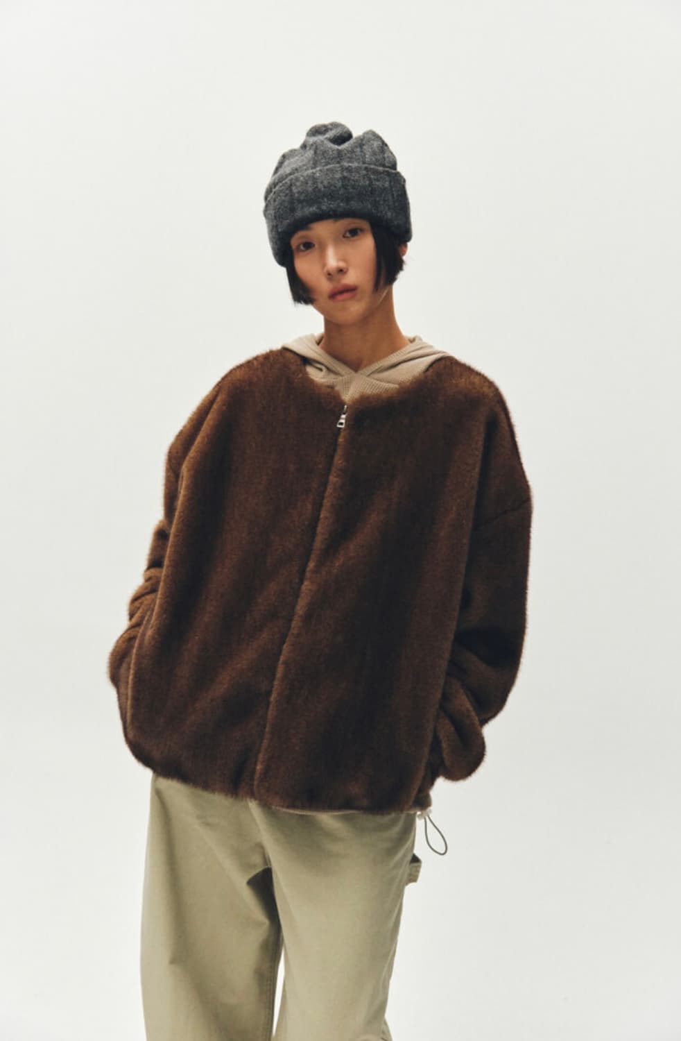 플리즈프로젝트 코요테 숏 퍼 자켓 상품이미지2