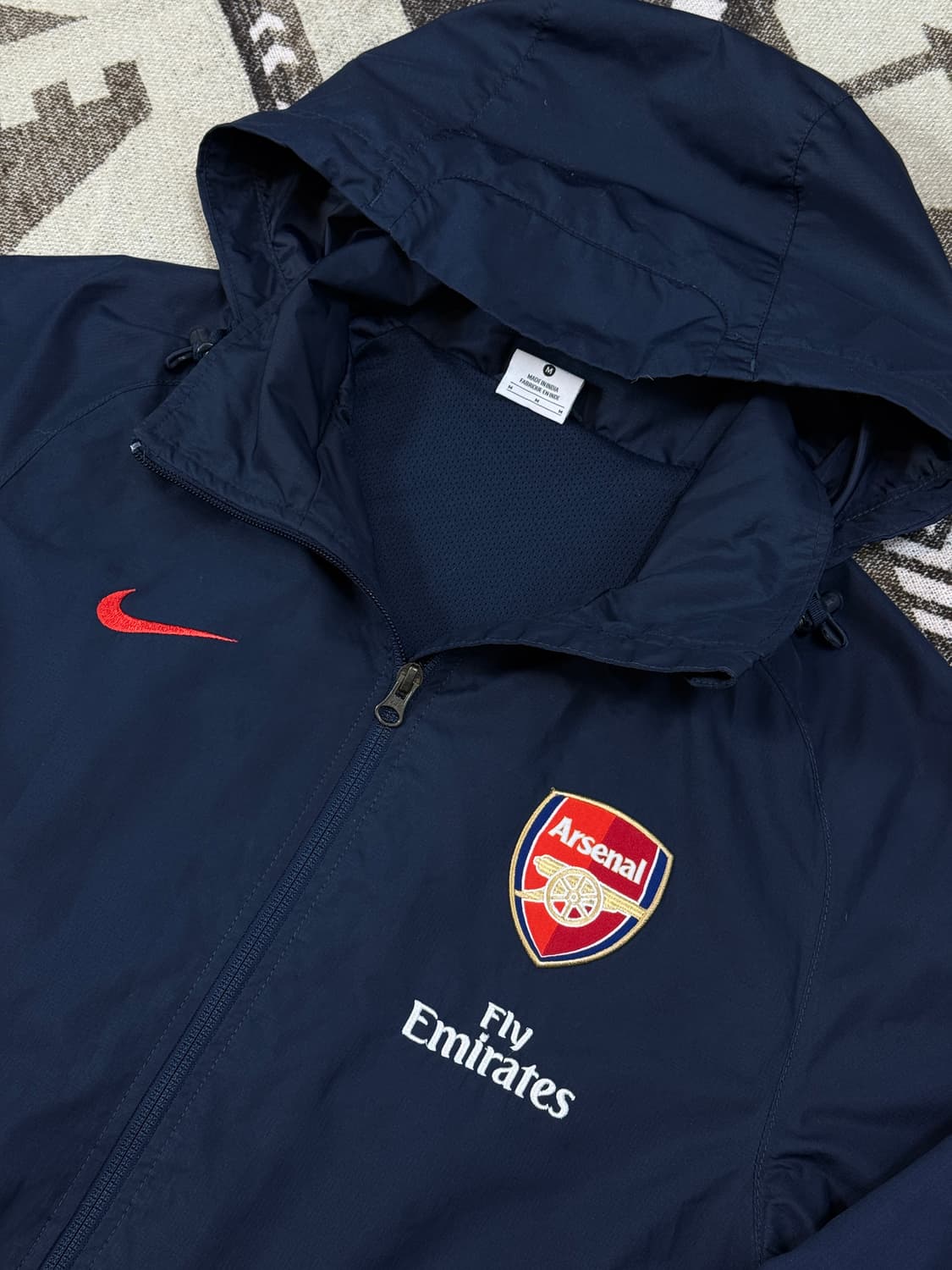 나이키 아스날 바람막이 네이비 상품이미지6